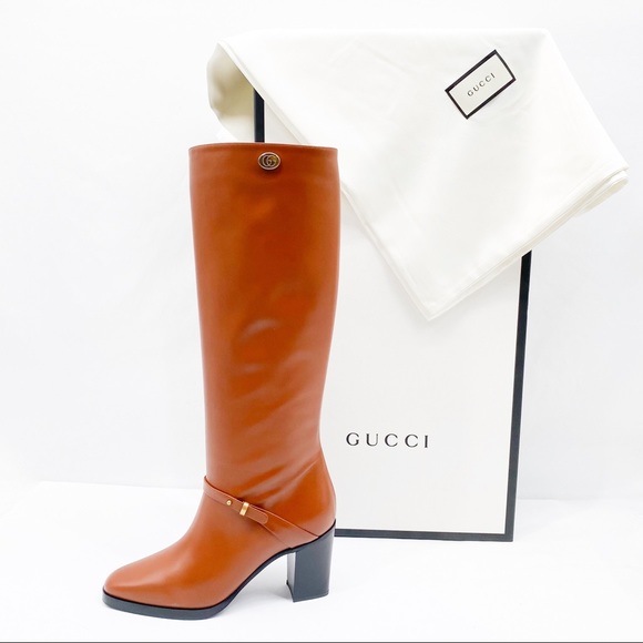 Gucci Rosie Riding Boot 596855 1WM00 28343🔥🔥🔥 - Picture 1 of 16